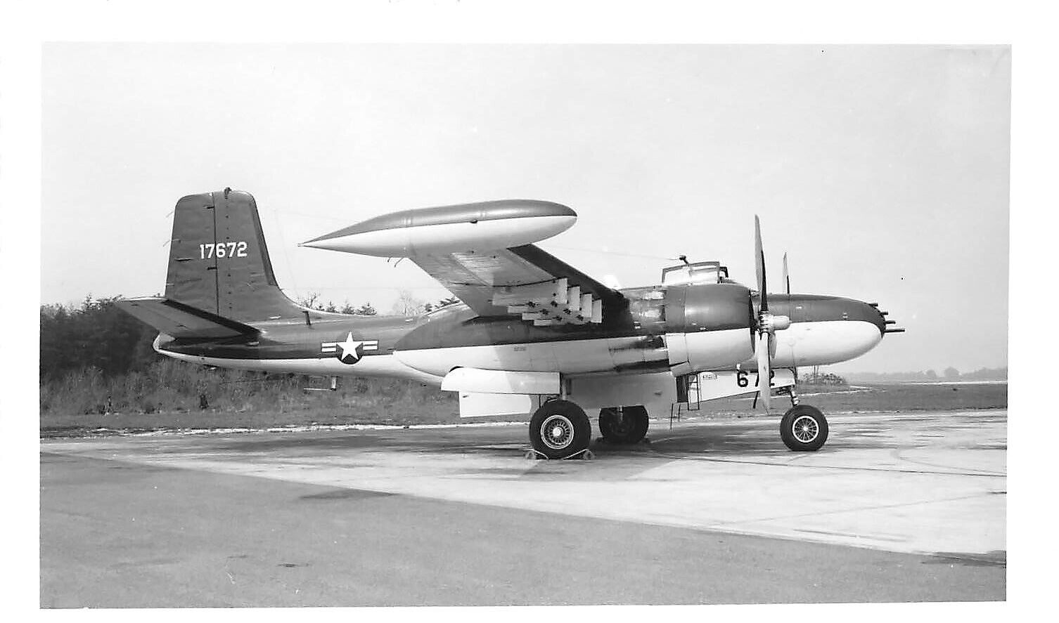 USAF Douglas Counter Invader Bomber Aircraft Plane Aviation Original War Photo F