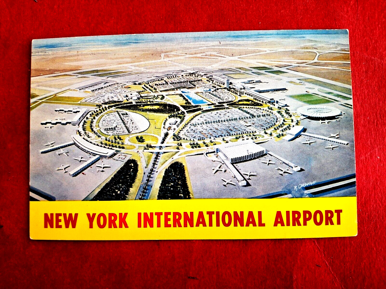 New York International Airport Postcard New York International Airport Postcard