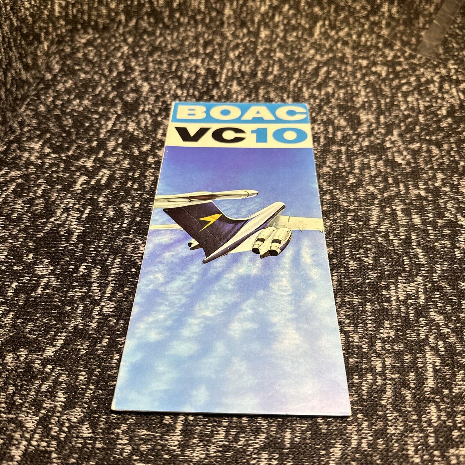 BOAC VICKERS VC10 AIRLINE SALES BROCHURE 1967 B.O.A.C.