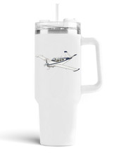 Beechcraft Bonanza V35A Stainless Steel Quencher Tumbler 40oz picture