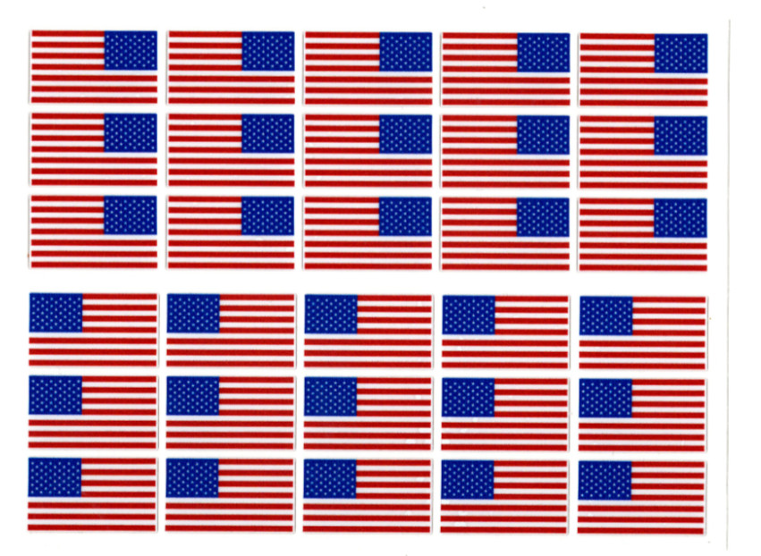 American Flag Decals Stickers | 0.6 American Flag Decals Stickers | 0.6