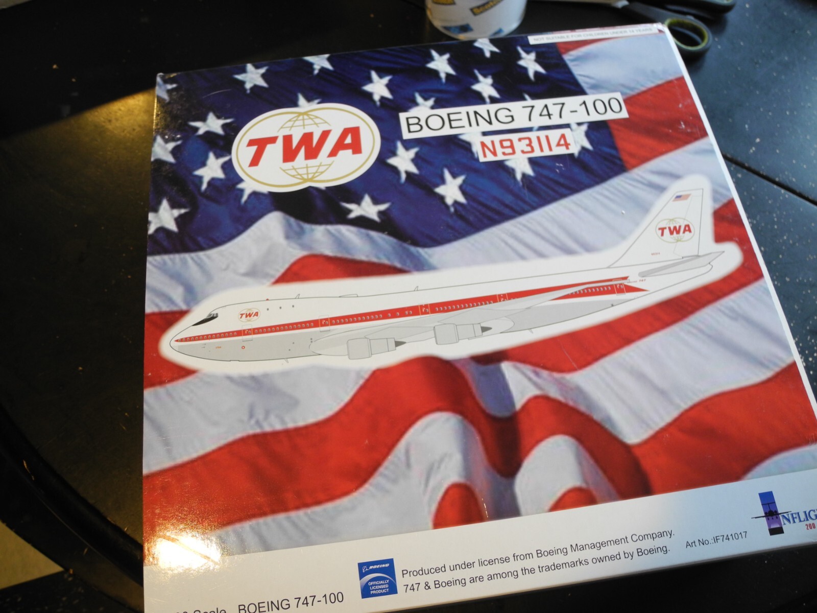 Collector's FIND Inflight 200 Boeing 747 TWA, 1:200, Hard to Find Collector's FIND Inflight 200 Boeing 747 TWA, 1:200, Hard to Find