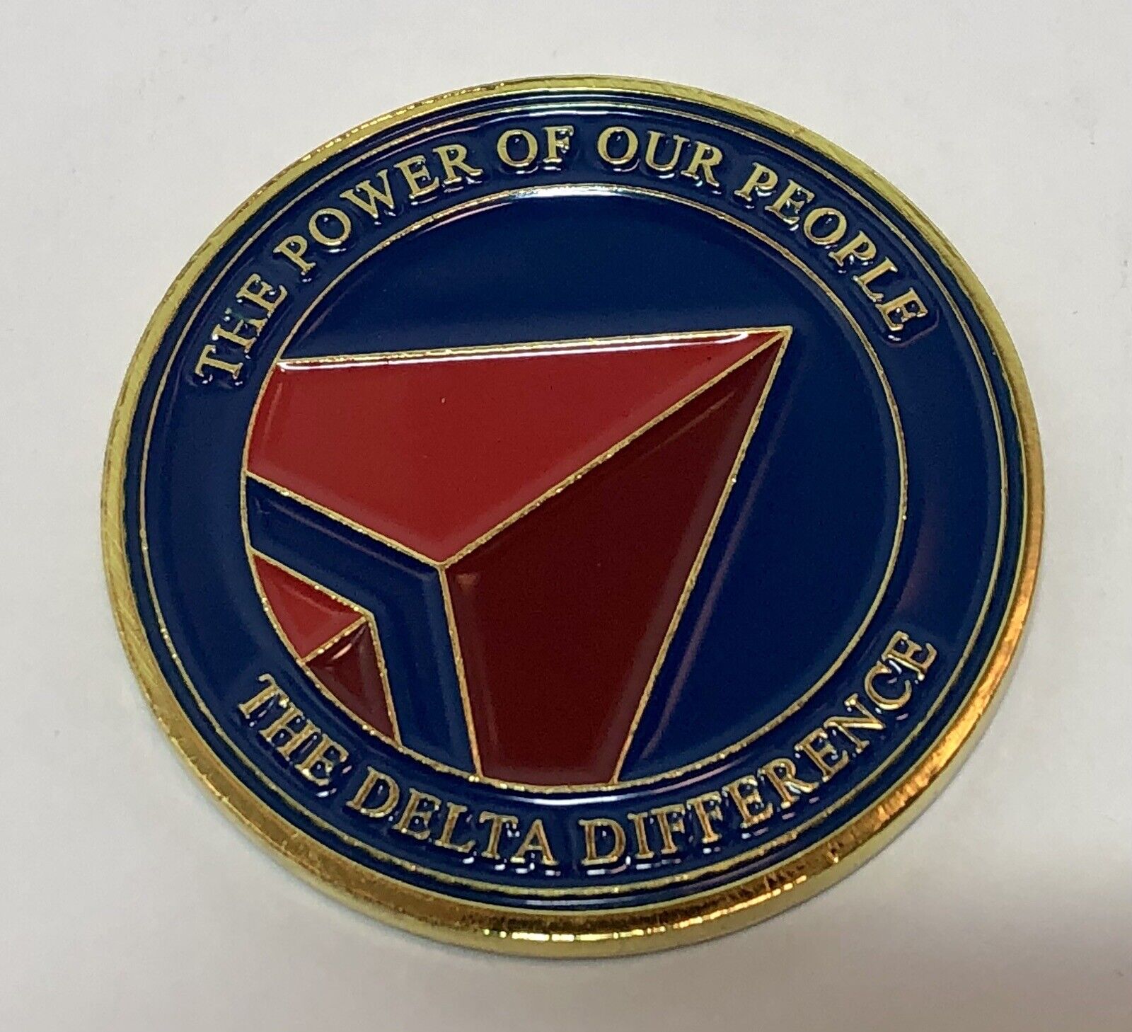 NEW Delta Air Lines J.D. Power Award Challenge Coin Metal Medallion