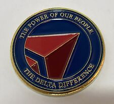 NEW Delta Air Lines J.D. Power Award Challenge Coin Metal Medallion picture