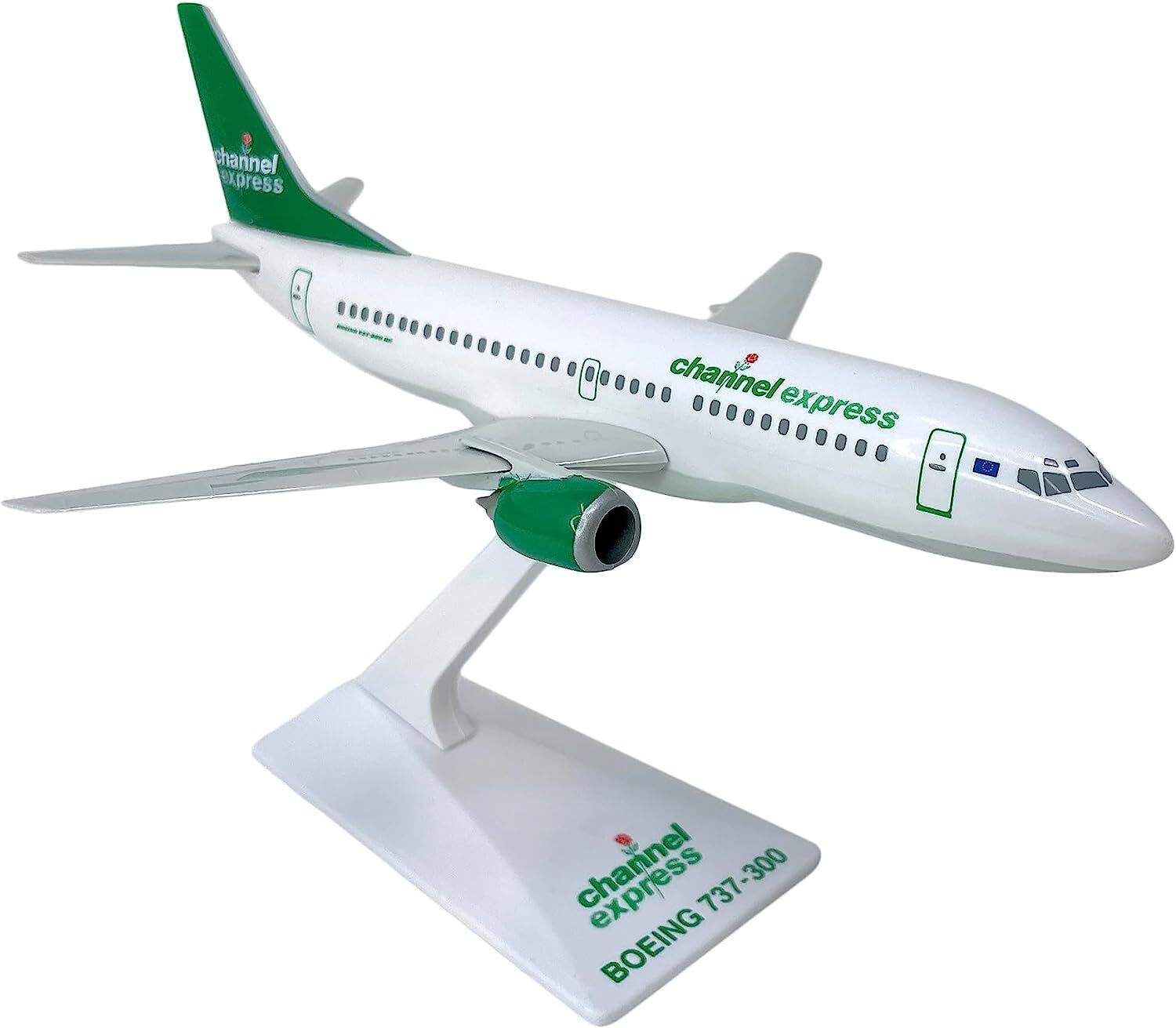 Flight Miniatures Channel Express Boeing 737-300 Desk Top 1/200 Model Airplane