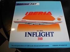 VERY RARE Inflight Boeing 747 IBERIA, 1:200, Brand New picture