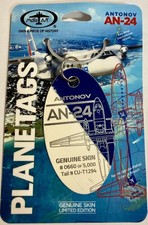 MotoArt PlaneTags Cubana Antonov AN-24, Blue/White combo, Sold Out picture