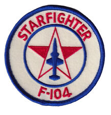 Lockheed F-104 Starfighter Patch – Sew on, Officially Licensed, 3.5
