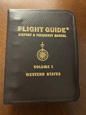 VTG FLIGHT GUIDE Airport & Frequency Manual 1964 Vol 1 Western States Airguide picture
