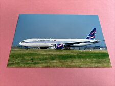 Aeroflot Boeing 777-200 VP-BAS colour photograph picture