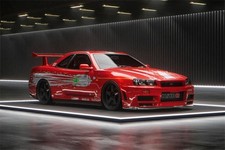 Fast Speed FS 1:64 Skyline Diecast Model -Ideal for Nissan Skyline Collect Gift picture