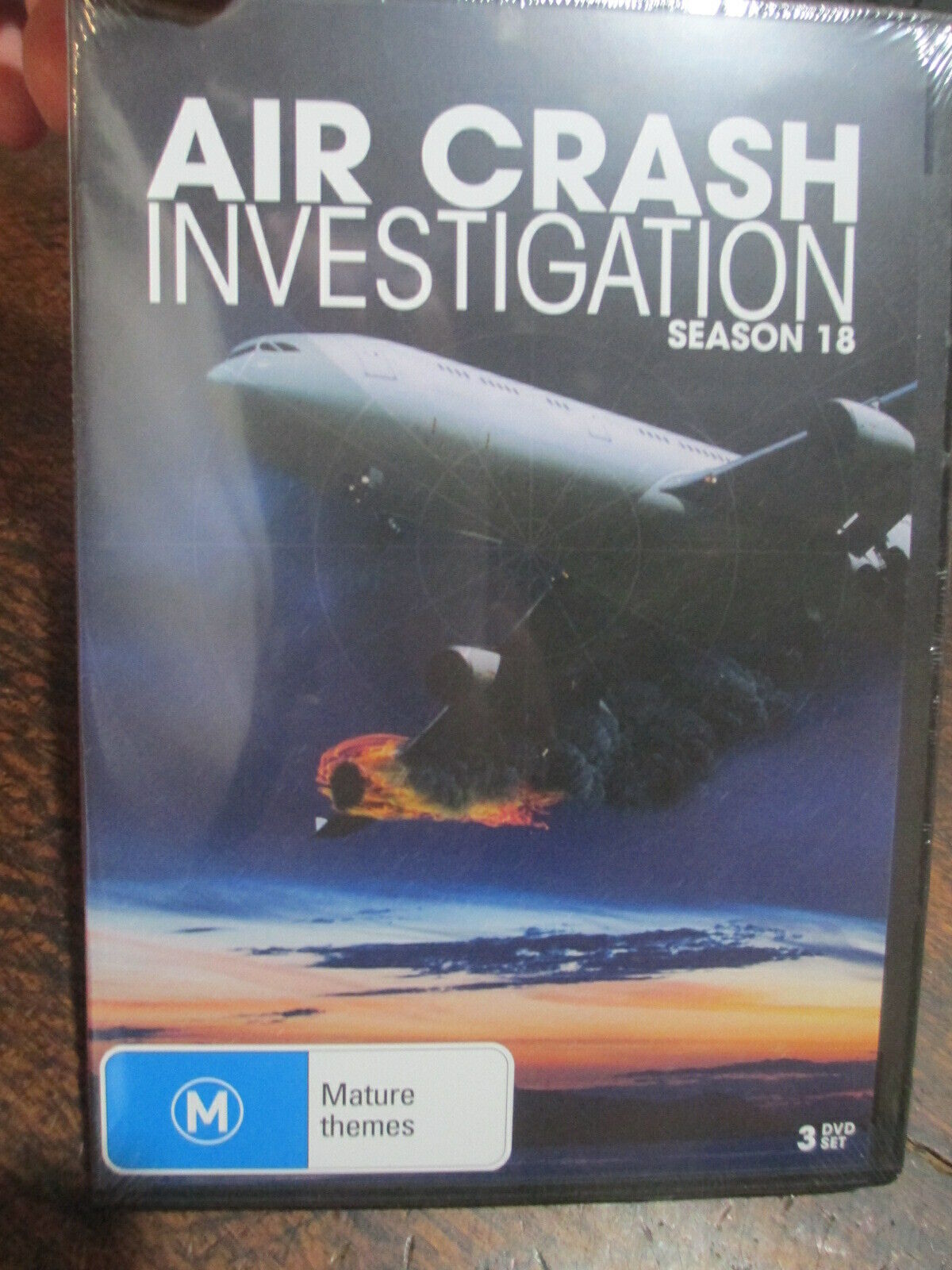 CHEAP** Air Crash Investigations - MAYDAY Season 18 3x DVD Discs NEW SEALED