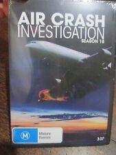 CHEAP** Air Crash Investigations - MAYDAY Season 18 3x DVD Discs NEW SEALED picture